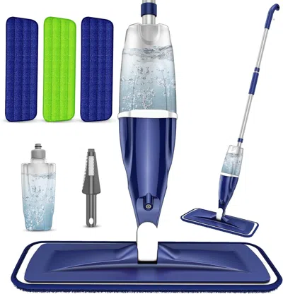 Ordinary Eye Spray Mop For Floors Cleaning Wet Dry Hardwood Floor Mops In Blue
