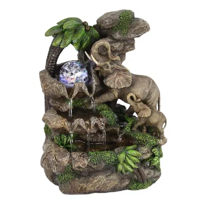 Ore International Table Fountain - Elephant