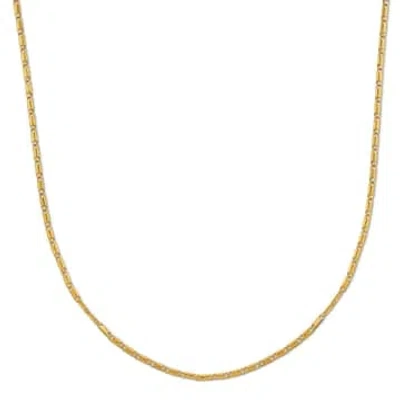 Orelia Bar Link Chain Necklace In Gold