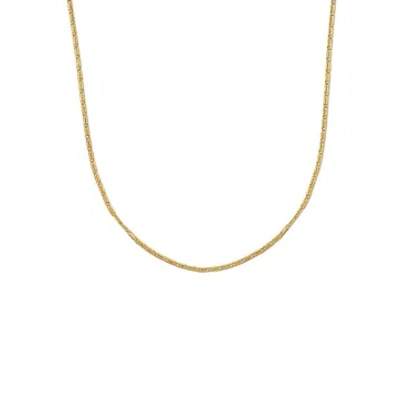 Orelia Bar Link Chain Necklace In Gold