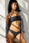 Organic Basics Bare Bandeau Bralette In Black, Women's At Urban Outfitters In Black