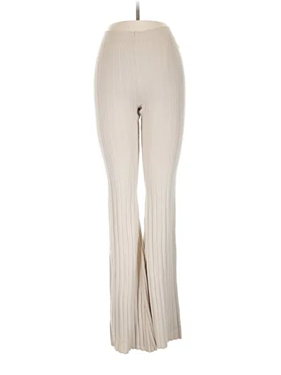 Pre-owned Organic Basics Dress Pants In Ivory