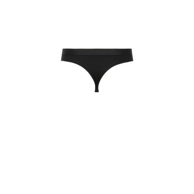 Organic Basics Set Of Two Lyocell Tanga Briefs In Black