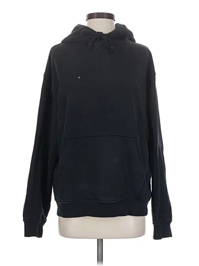 Pre-owned Organic Basics Pullover Hoodie In Black