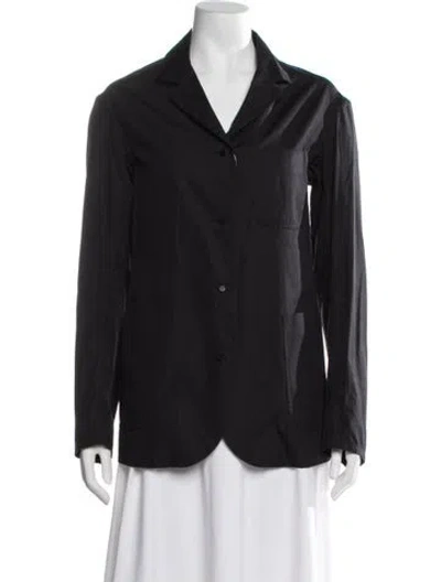 Pre-owned Organic By John Patrick Blazer In Black