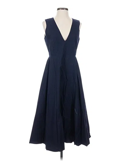 Pre-owned Organic By John Patrick Cocktail Dress In Blue