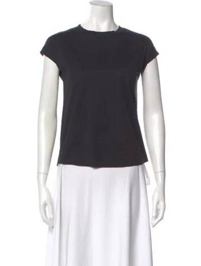 Pre-owned Organic By John Patrick Crew Neck Short Sleeve T-shirt In Gray