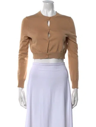 Pre-owned Organic By John Patrick Crew Neck Sweater In Gray