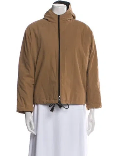 Pre-owned Organic By John Patrick Jacket In Brown