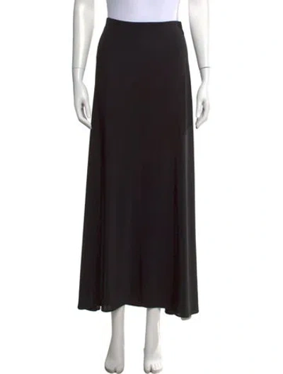 Pre-owned Organic By John Patrick Long Skirt In Black