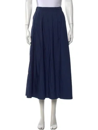 Pre-owned Organic By John Patrick Long Skirt In Blue