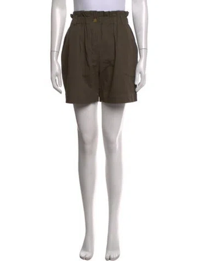Pre-owned Organic By John Patrick Mini Shorts In Brown