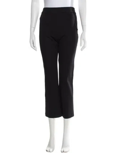 Pre-owned Organic By John Patrick Straight Leg Pants In Black