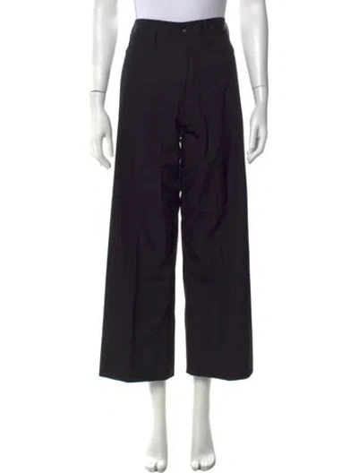 Pre-owned Organic By John Patrick Wide Leg Pants In Black