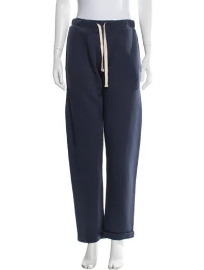 Pre-owned Organic By John Patrick Wide Leg Pants In Blue