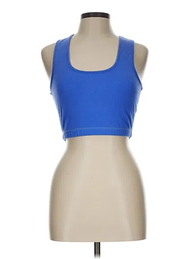 Pre-owned Organic Sports Bra In Blue