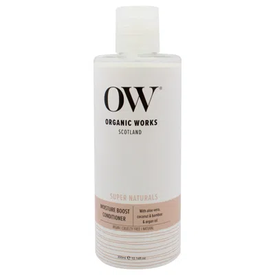 Organic Works Super Naturals Moisture Boost Conditioner By  For Unisex - 10.14 oz Conditioner In Transparent