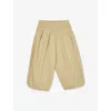 Organic Zoo Green Seasalt Balloon-leg Cotton-twill Trousers 1