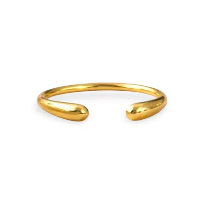 Oriaku Studio Women's Bantu Bracelet - Gold Plated - Handcrafted In Kenya