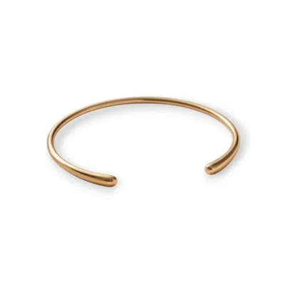 Oriaku Studio Women's Bantu Necklace - Gold Plated - Minimalist Design - Handcrafted In Kenya