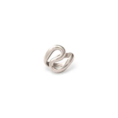 Oriaku Studio Women's Domi Ring - Minimalist Adjustable - Silver Plated - Handcrafted In Senegal - West Africa