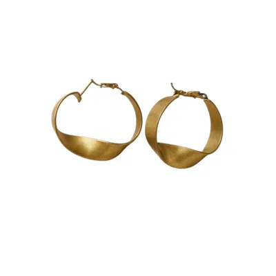 Oriaku Studio Women's Gold Mala Earrings