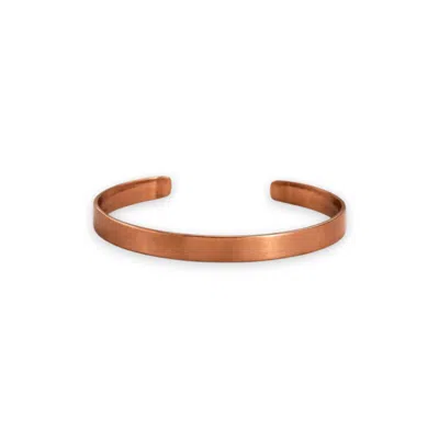 Oriaku Studio Women's Rose Gold Lengo Bracelet - Pure Copper - Handcrafted In Senegal