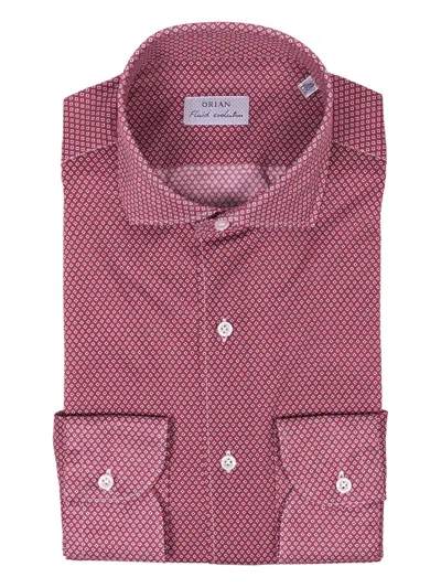 Orian Button-fastening Shirt In Red