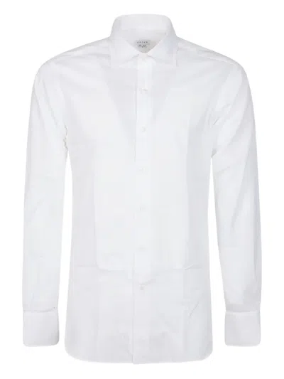 Orian Long Sleeve Slim Shirt In White