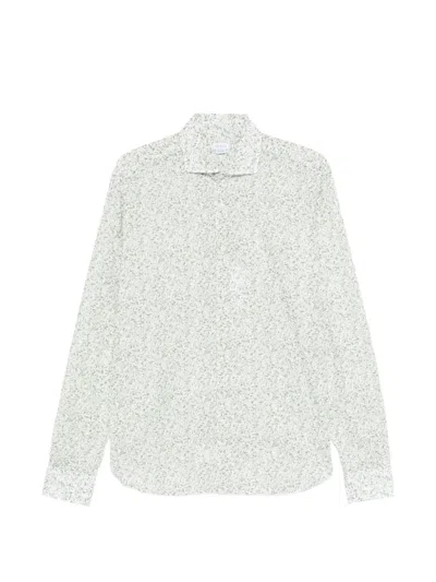 Orian Floral Shirt In White