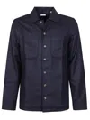 Orian Patch-pocket Shirt In Blue