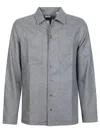 Orian Wool Shirt In Gray