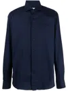 Orian Long-sleeve Button-up Shirt In Blue