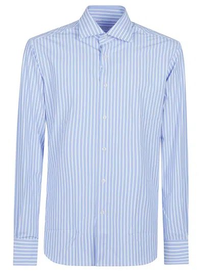 Orian Long Sleeve Slim Shirt In Multi