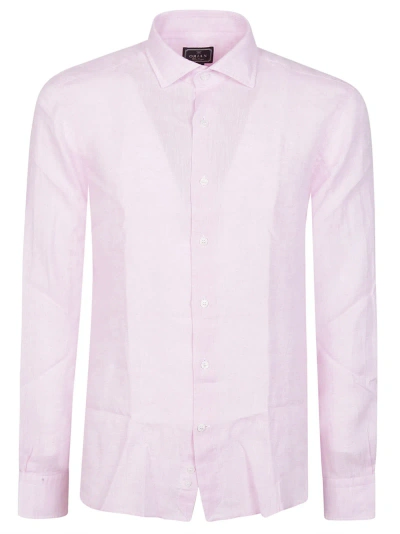 Orian Long Sleeve Slim Shirt In Rosa
