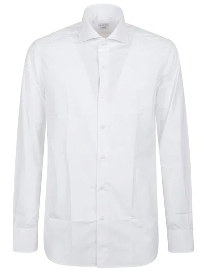 Orian Long-sleeved Cotton Shirt In White