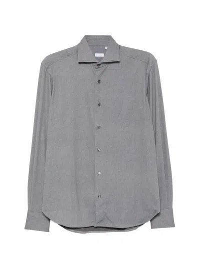 Orian Long-sleeve Shirt In 그레이
