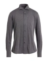 Orian Man Shirt Lead Size 17 ½ Cotton, Cashmere In Gray