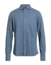 Orian Man Shirt Light Blue Size 17 ½ Cotton