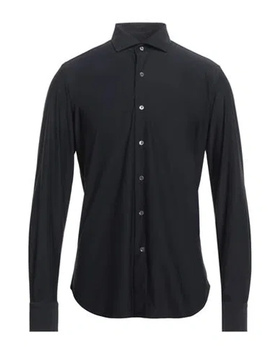 Orian Man Shirt Midnight Blue Size 17 ½ Polyamide, Elastane