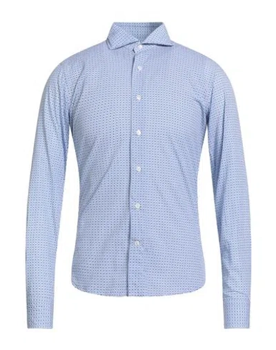 Orian Man Shirt Sky Blue Size 15 ¾ Cotton