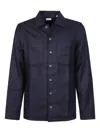 Orian Patch-pocket Shirt In Blue