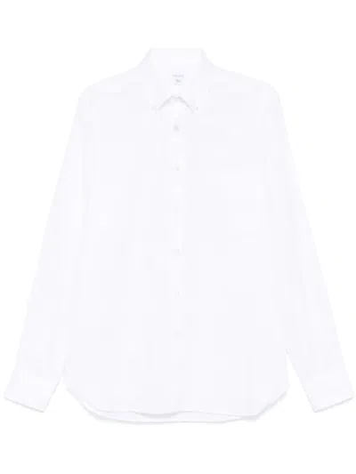 Orian Spread-collar Shirt In White