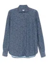 Orian Printed Shirt In Blue