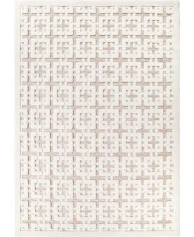 Orian Rugs Crochet Chain Link Rug Collection In Beige