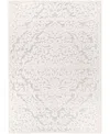 Orian Rugs Closeout! Crochet Indoor, Outdoor Kensington 5'3" X 7'6" Area Rug In Ivory,mist
