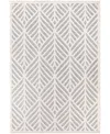 Orian Rugs Closeout! Knitweave Indoor, Outdoor Castaway 7'10" X 10'10" Area Rug In Blue,ivory
