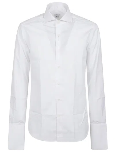 Orian Long-sleeved Cotton Shirt In White