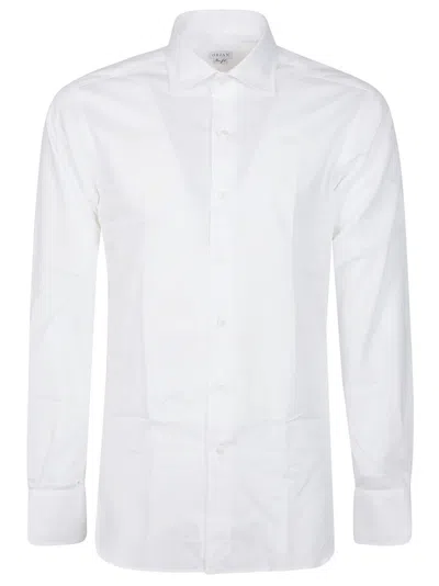 Orian Long-sleeved Cotton Shirt In White