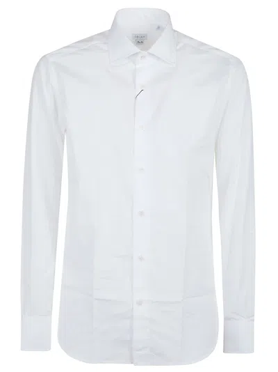 Orian Long-sleeved Cotton Shirt In White